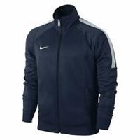 Nike Youth Unisex Obsidian Blue White Team Club Trainer Jacket Track Top
