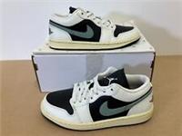 Nike Air Jordan 1 Low WMNS Anthracite Jade Smoke Sail Legend Trainers RRP £120