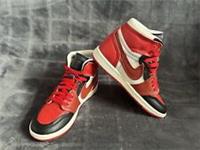 Nike Air Jordan 1 MM Womens Trainers - Red / Black - Size UK 4 - Brand New 🏀
