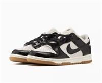 Nike Dunk Low LX Black Crocodile Trainers Uk Size 8 EUR 42.5 FJ2260 003 Unisex