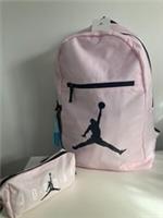 Air Jordan Nike Backpack All Ground pencil case pink work uni school gym new