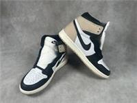 Nike Air Jordan 1 Retro High OG Womens Trainers - Latte - Size UK 4 ☕️