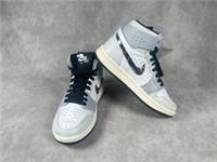 Nike Air Jordan 1 High Zoom CMFT2 Womens Trainers - Chrome Swoosh - Size UK 3