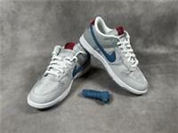 Nike Dunk Low QS Mens Trainers - Silver / Aegean Storm - Size UK 8.5 ??