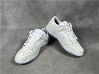 Nike Dunk Low Womens Custom Trainers - Cream / White - Size UK 4 - Brand New £