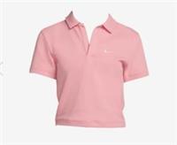 Nike Women's Essential Short-Sleeve Polo Top (Pink ) - Small - New ~ DV7884 - BC - S Regular