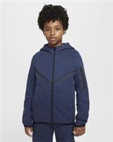 Nike Tech Fleece Windrunner Hoodie Age 6-7 (XS) /Obsidian Heather/Black HV5867 - XS XS