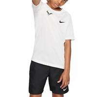 Nike Boys Rafa GFX Top (White) - Age 14 - New ~ BV7032 100