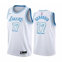 Los Angeles Lakers Jersey Kid's NBA Nike City Top - Schroder - New - 8 Years Regular