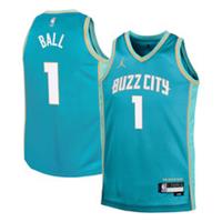 Charlotte Hornets Kid's Jersey NBA Nike City 23/24 - Ball 1 - New - 18-20 Years Regular