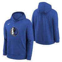 Dallas Mavericks Kid's Hoodie NBA Nike Essential Logo Hoodie - New - 14-16 Years Regular