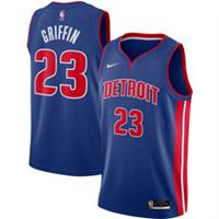 Detroit Pistons Kid's Jersey NBA Nike Icon Top - Griffin 23 - New - 14-16 Years Regular
