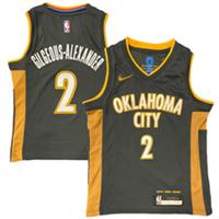 Oklahoma City Thunder Jersey Kid's NBA Nike City 19/20 - SGA - New - 8 Years Regular