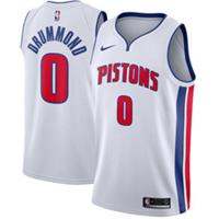 Detroit Pistons Kid's Jersey NBA Nike Association - Drummond - New - 14-16 Years Regular