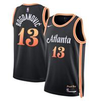 Atlanta Hawks Kid's Jersey NBA Nike City Jersey - Bogdanovic - New - 8 Years Regular