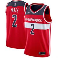 Washington Wizards Kid's Jersey NBA Nike Icon Top - Wall 2 - New - 18-20 Years Regular