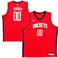 Houston Rockets Kid's Jersey NBA Nike Icon Jersey - Kurucs - New - 18-20 Years Regular