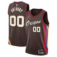 Portland Trail Blazers Jersey Kid's NBA Nike City Top - Anthony - New - 14-16 Years Regular