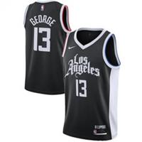 Los Angeles Clippers Jersey Kid's NBA Nike City 2021 - George 13 - New - 10-12 Years Regular