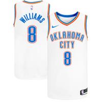 Oklahoma City Thunder Jersey NBA Kid's Nike Association - Williams - New - 14-16 Years Regular