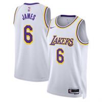 Los Angeles Lakers Jersey Kid's Nike NBA Association - James 6 - New - 18-20 Years Regular