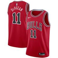 Chicago Bulls Kid's Jersey NBA Nike Icon Top - DeRozan 11 - New - 18-20 Years Regular