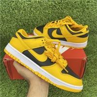NIKE DUNK LOW GOLDEN ROD YELLOW BLACK TRAINERS SIZE UK 7 MENS DD1391-004