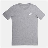 Nike Boys Grey Basic T-Shirt Size M Round Neck 100% Cotton - New With Tags
