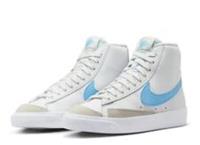 Nike Blazer Mid 77 Aquarius White GS Trainers Uk Size 5.5 EUR 38.5 DA4086 114