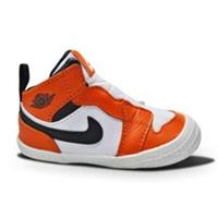 Nike Jordan 1 Crib Bootie Soft AT3745 113 White Black "Starfish"