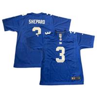 New York Giants Jersey Kid's Nike NFL Home Top - Shepard 3 - New - 14-16 Years Loose