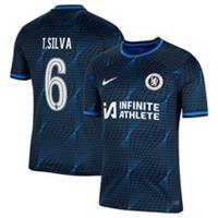 Chelsea Kid's Football Shirt Nike Away Cup Top - T.Silva 6 - New - 8-10 Years Regular