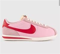 NIKE CORTEZ TXT Unisex pink red white NEW UK8.5 EU43 sneakers Box No Lid