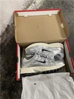 Nike P-6000 White/Black/Metallic Silver Size 8UK