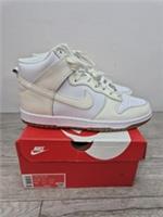 Retro Nike Dunk High Top Trainers in White Cream UK 9 DD1869-109 New Unused !!