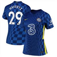 Chelsea Women's Football Shirt (Size XS) Nike 21/22 Home Top - Havertz - New - XS Regular