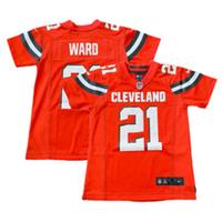 Cleveland Browns NFL Jersey (Size 8Y) Kid's Nike Alternate Top - Ward - New - 8 Years Loose
