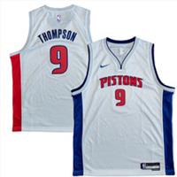 Detroit Pistons Kid's Jersey (Size 18-20y) NBA Nike Association - Thompson - New - 18-20 Years Regular