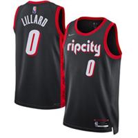 Portland Trail Blazers Jersey (Size 8y) Kid's Nike City 2021 - Lillard - New - 8 Years Regular