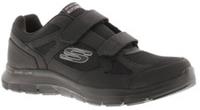 Skechers Mens Trainers Flex Advantage 4 0 f Hook and loop black UK Size