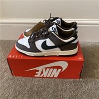 Nike Dunk Low NN. HF4292 200. UK Size 5. Box With No Lid. Brown/White. Unisex
