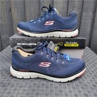 Skechers Flex Advantage 4.0 Trainers Upstream Memory Foam Shoes UK Size 11