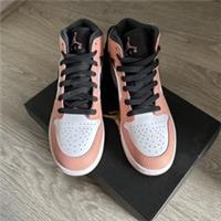 Jordan 1 Mid GS Pink Quartz UK 5