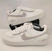Nike Air Force 1 Shadow White Purple Trainer UK 9.5 DZ1847-104 Sneaker Rare