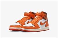 Nike Air Jordan 1 High Retro OG Starfish Trainers UK Size 8.5 EU 43 DO9369 101