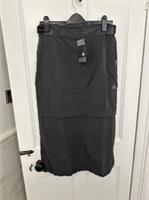 Bnwt Nike ACG Grey Zip Off Skirt Midi 2 Lengths Size XL Up To Waist 38Adjust - XL Regular