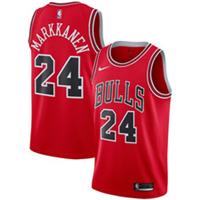 Chicago Bulls Kid's Jersey (Size 18-20y) NBA Nike Icon Jersey - Markkanes 24 - 18-20 Years Regular