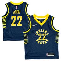 Indiana Pacers Kid's Jersey (Size 7y) NBA Infant Icon Jersey - LeVert - New - 7 Years Regular