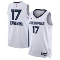 Memphis Grizzlies Kid's Jersey (Size 18-20y) NBA Association - Kawamura - New - 18-20 Years Regular