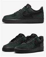 Mens Nike Air Force 1 '07 Wb Black Nubuck Sneakers Shoes All Size
